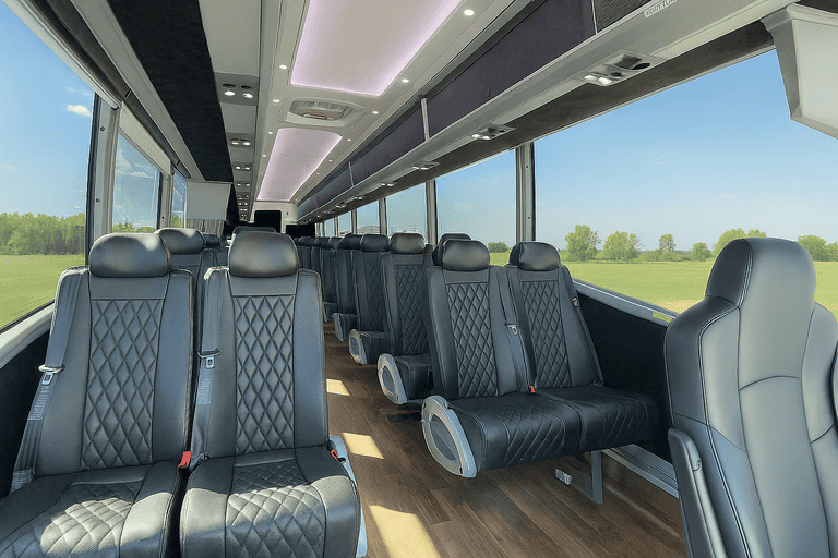 coach bus in Lawton