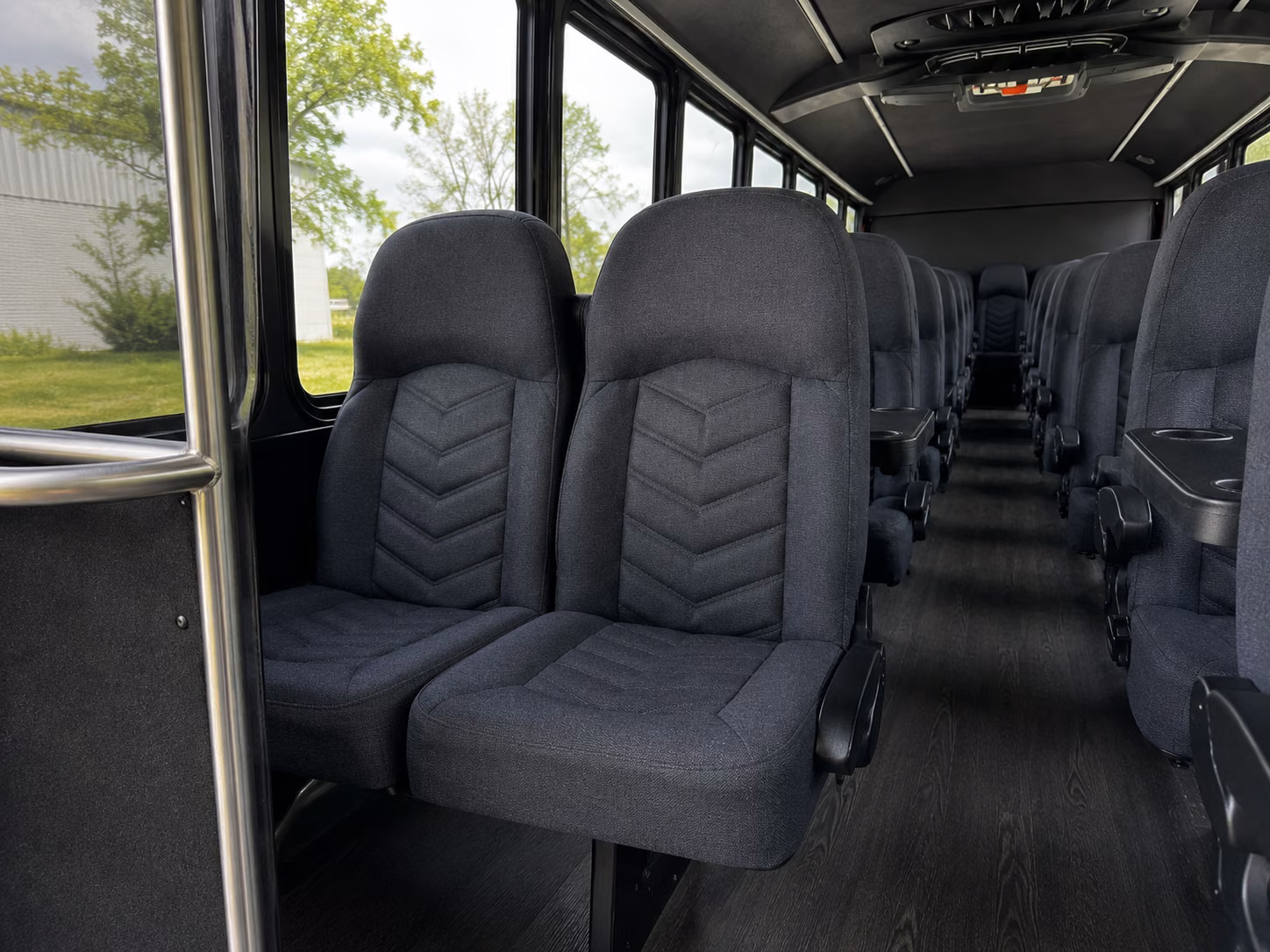 lawton 15 passenger minibus interior