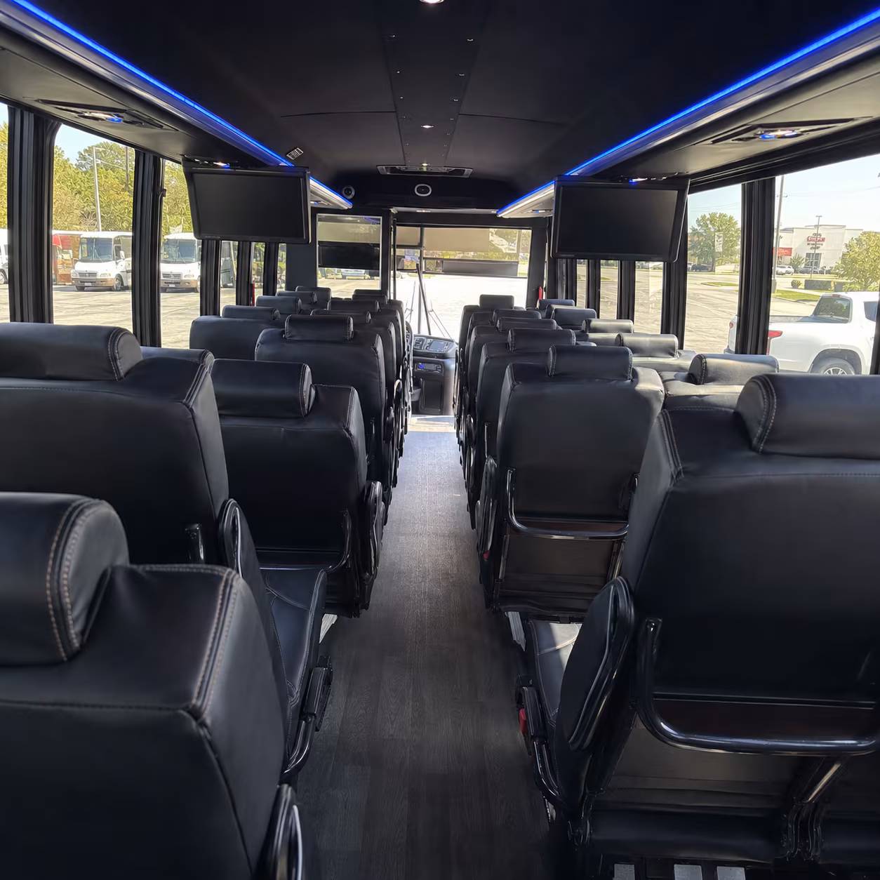 lawton concert transportation onboard seating
