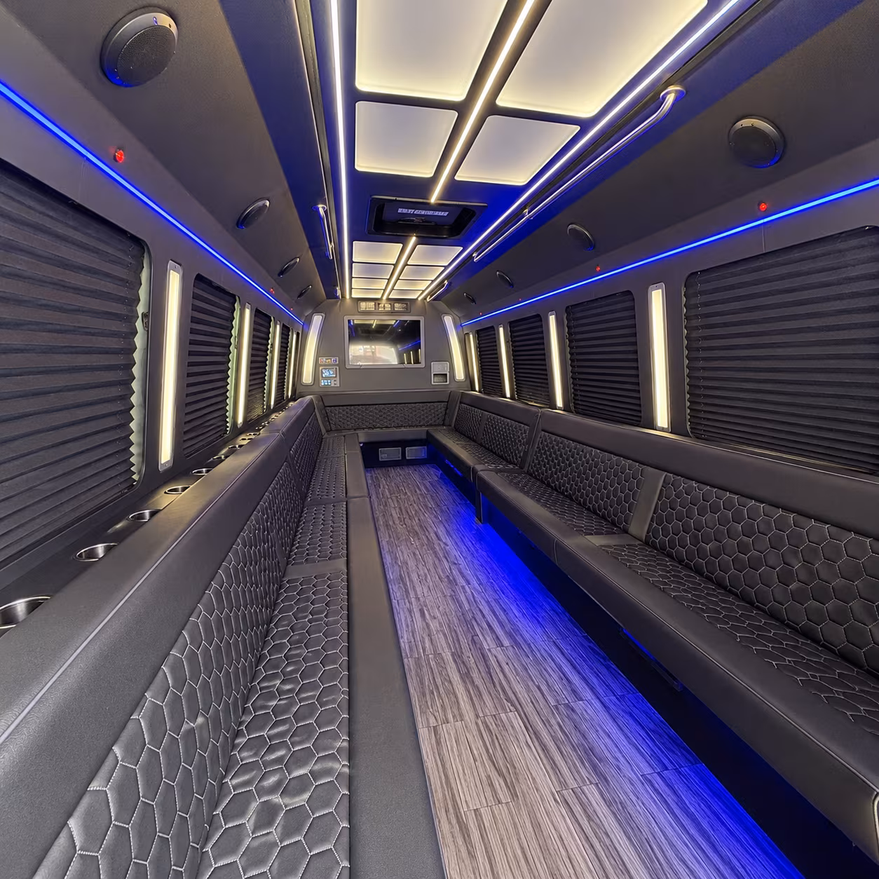 lawton party bus inside