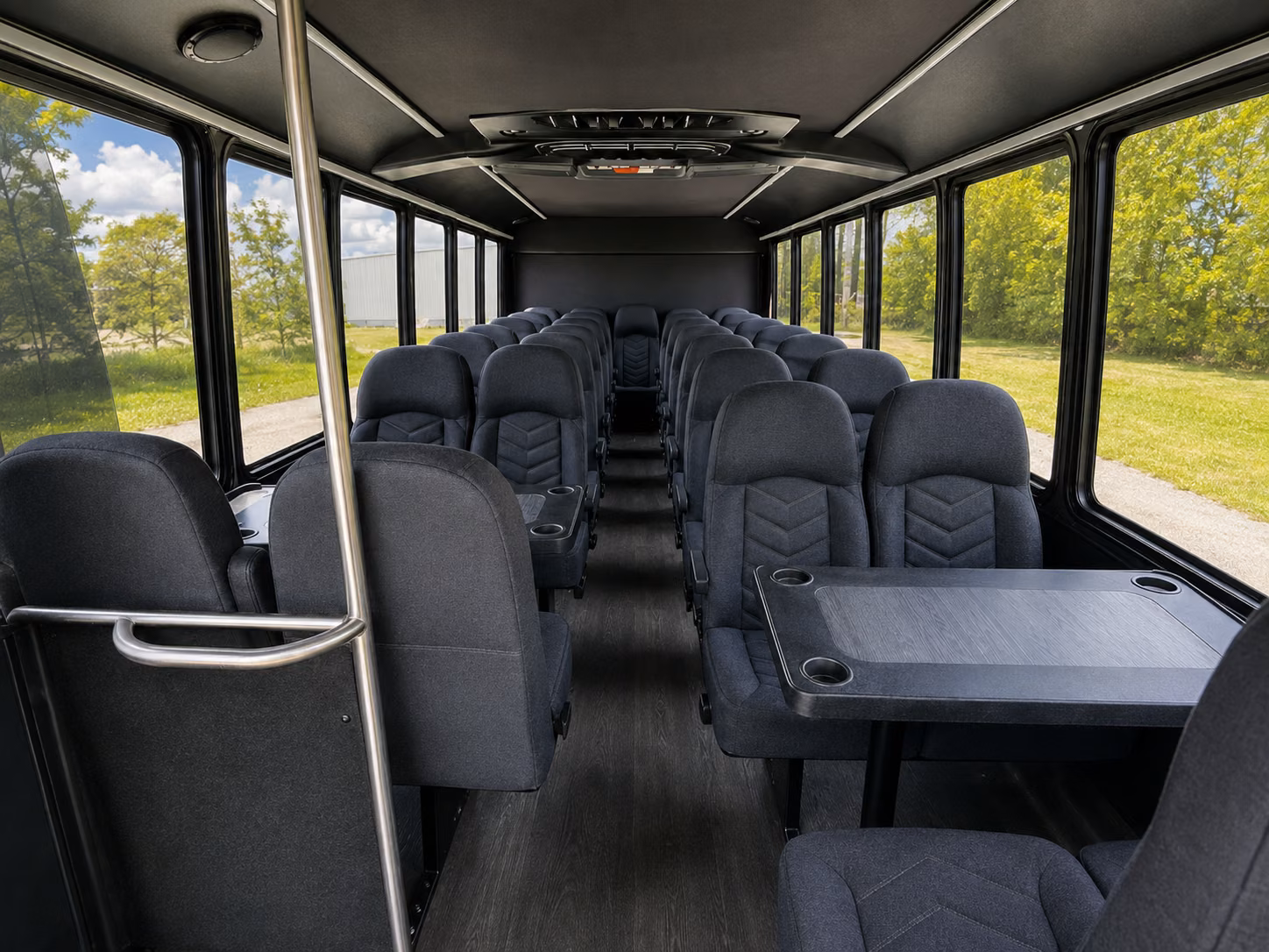 lawton private event transportation onboard seating