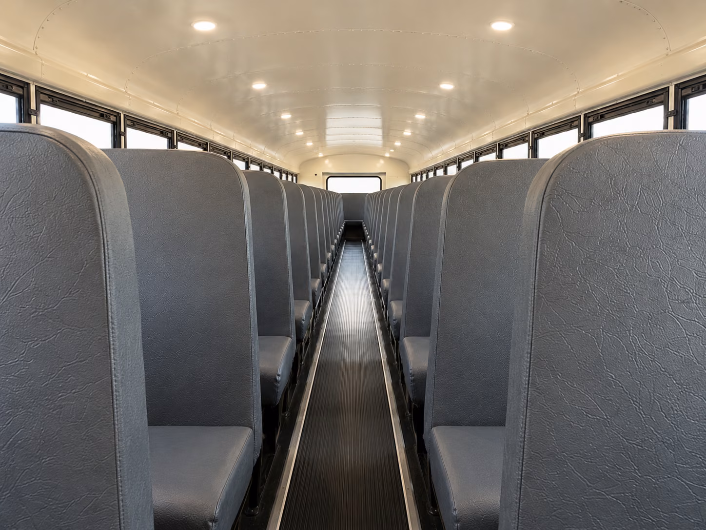 lawton school bus inside