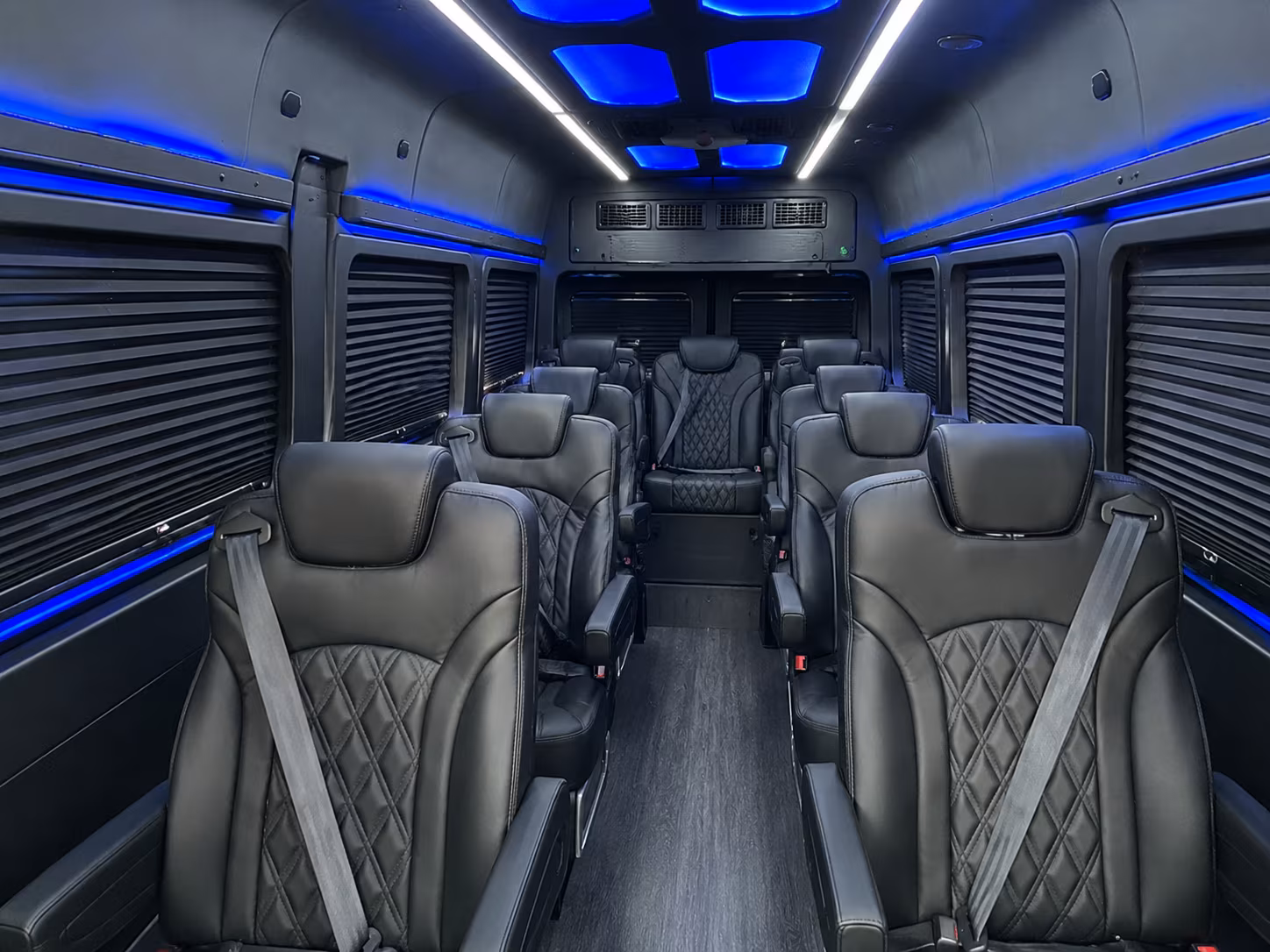 lawton sprinter van with driver interior