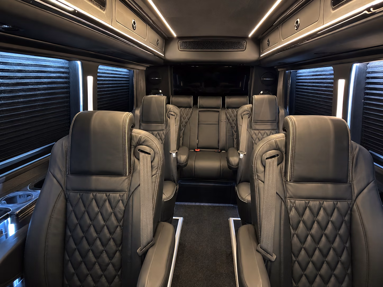 lawton wedding transportation onboard seating